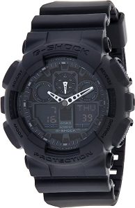 Casio Mens G-Shock Ana-Digi GA100-1A1 3-Eye Wristwatch