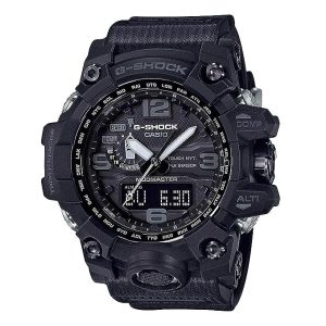 Men's Casio G-Shock Master of G Mudmaster Triple Sensor Black Watch GWG1000-1A1