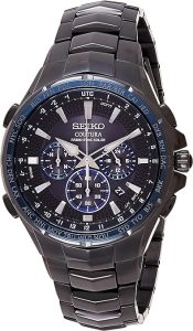 SEIKO Coutura Watch for Men - Coutura Collection - Radio Sync Solar Chronograph