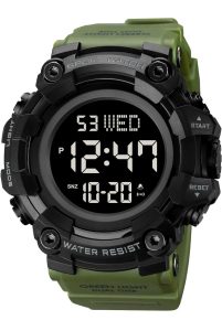 FANMIS Mens Military Multifunction Digital LED Watch