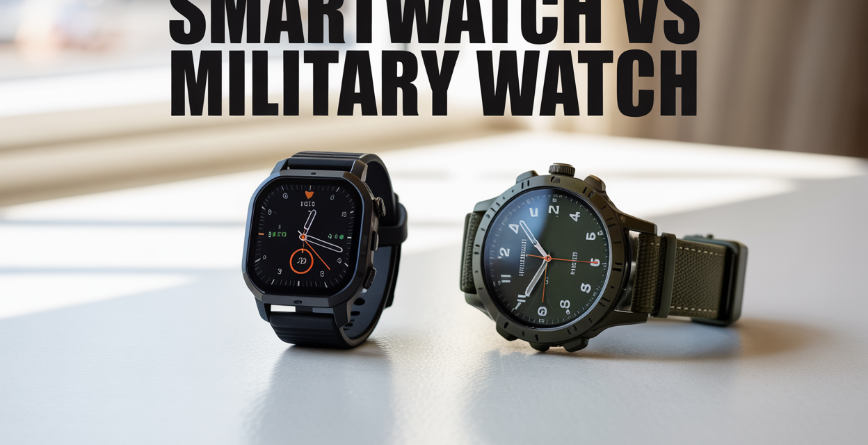 Smartwatch vs Military Watch – Which Should You Buy?