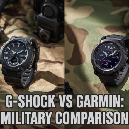 G-Shock vs Garmin: Which Is Better for Military Use?