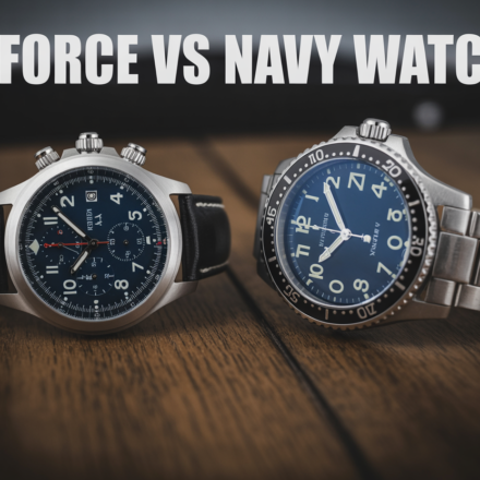 Airforce vs Navy Watches: Which Performs Better?